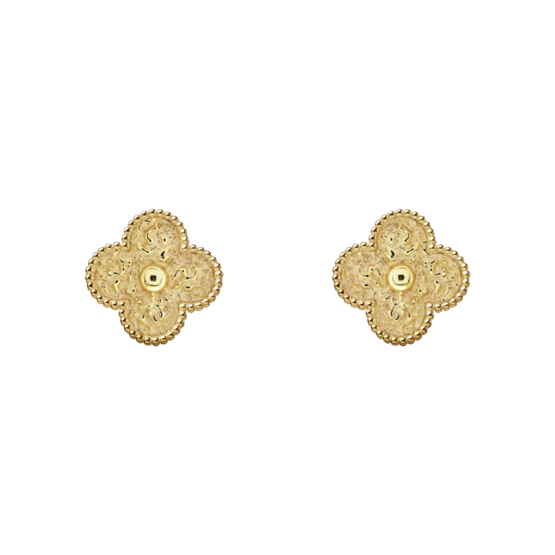 (W) 반 클리프 & 아펠 매직 알함브라 이어링 옐로우 골드((W) Van Cleef & Arpels Magic Alhambra Earrings Yellow Gold)