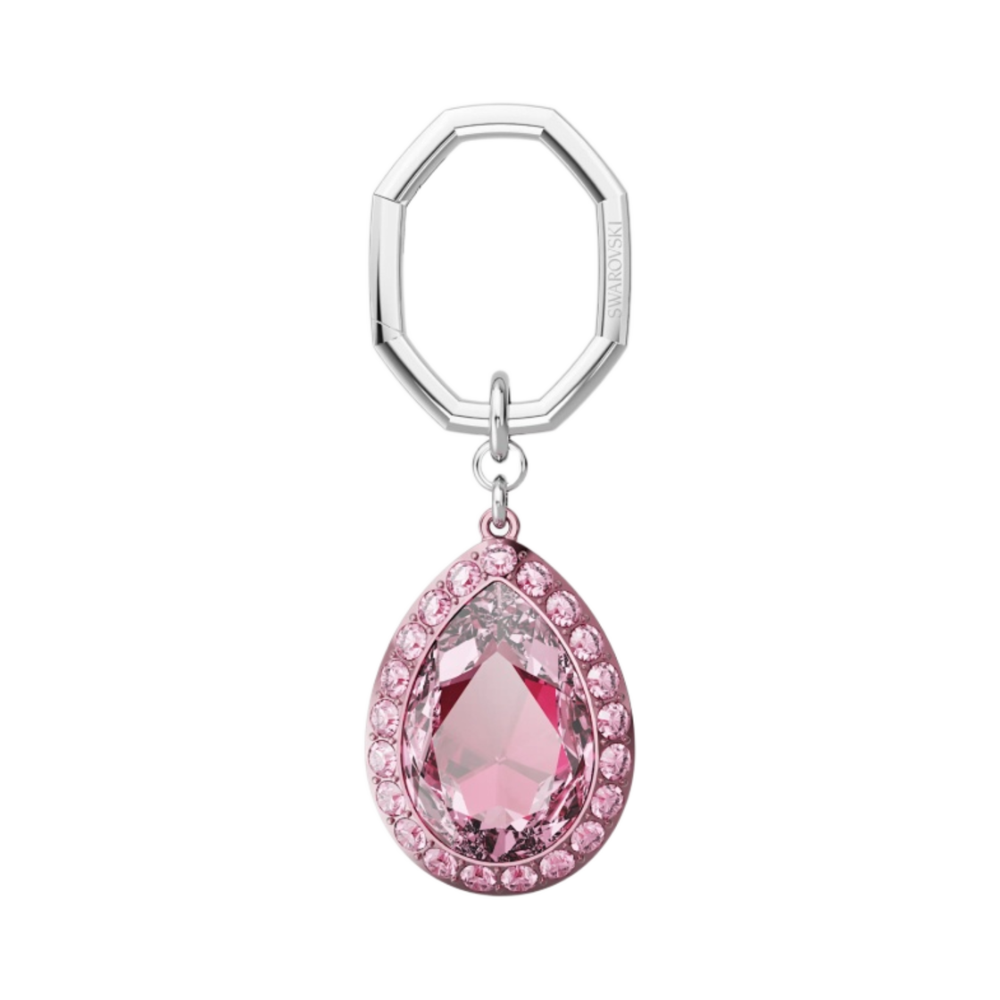 스와로브스키 키링 피어 컷 핑크(Swarovski Key Ring Pear Cut Pink) - 1