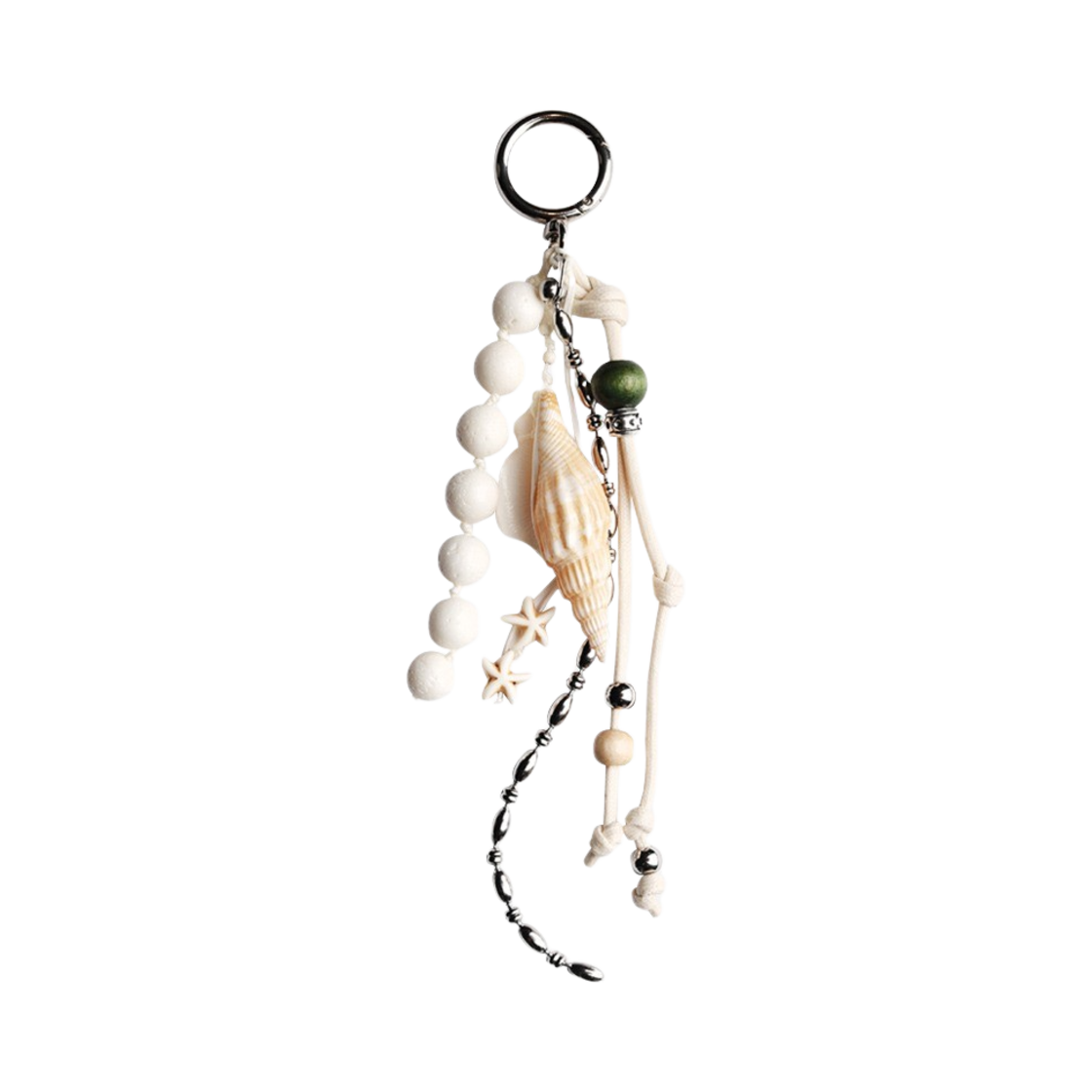 2024HS01KC02 Rubati Totem of Nereides Key Chain Cream