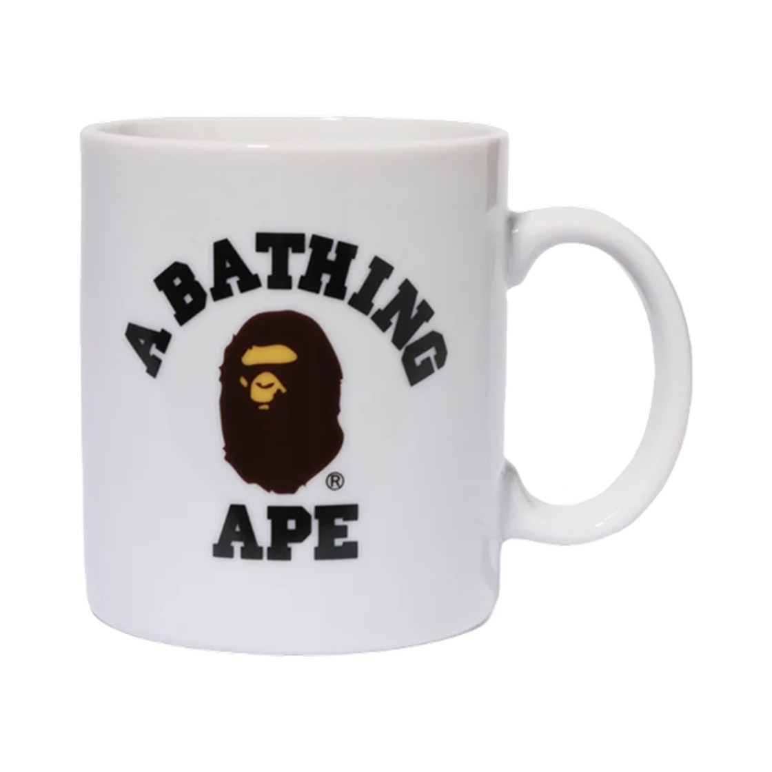 베이프 컬리지 포터리 머그 화이트(BAPE College Pottery Mug White)