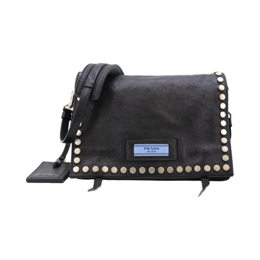 ITQ9MRERB6QN Prada Etiquette Stud Bag 1BD082