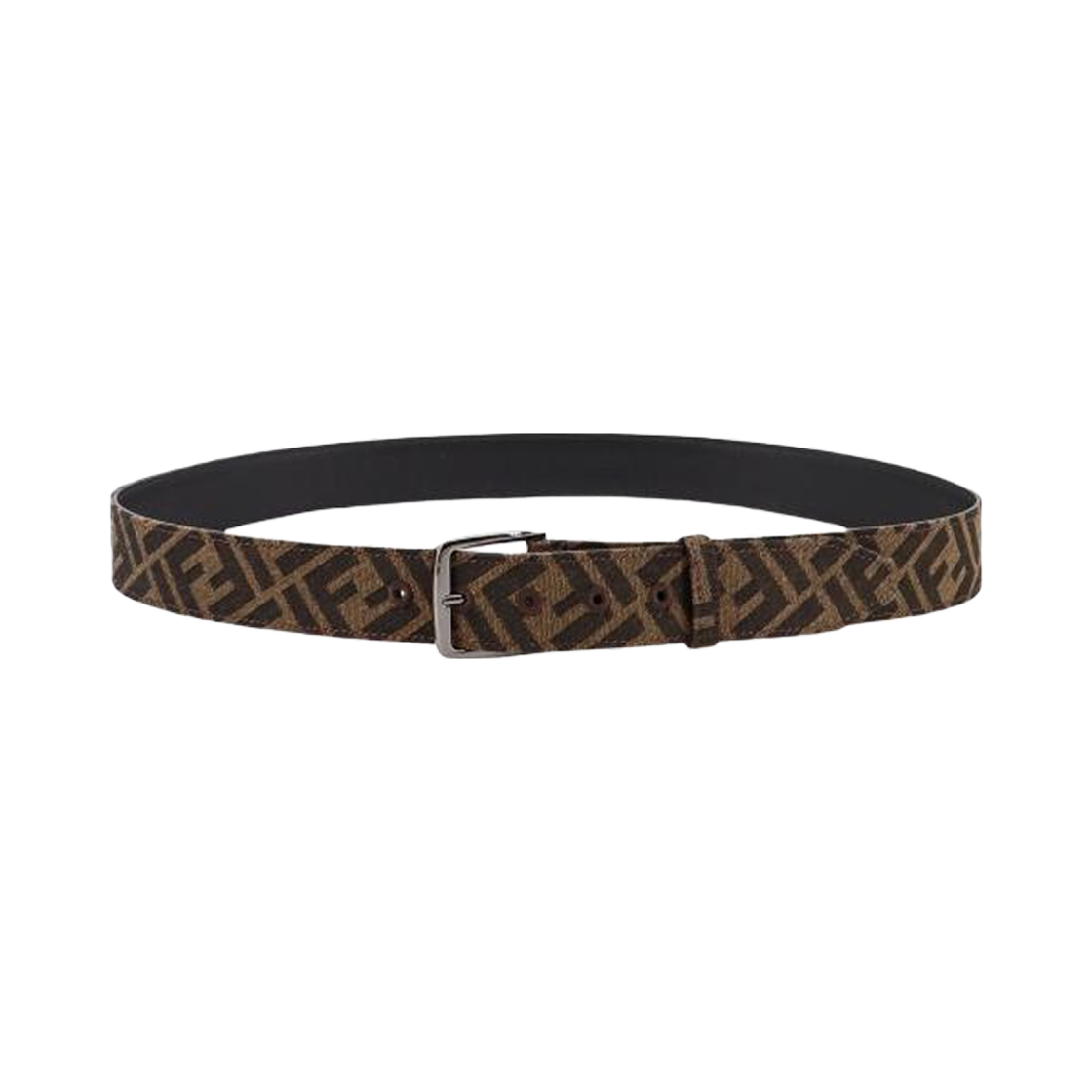 7C0497ALWKF1MMV Fendi FF Reversible Belt Black Brown