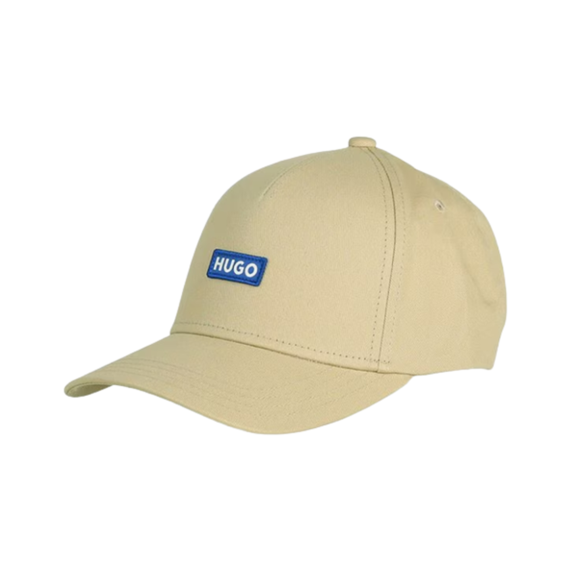50522014-269 (W) Hugo Boss Embroidered Logo Label Cotton Twill Cap Ash Beige