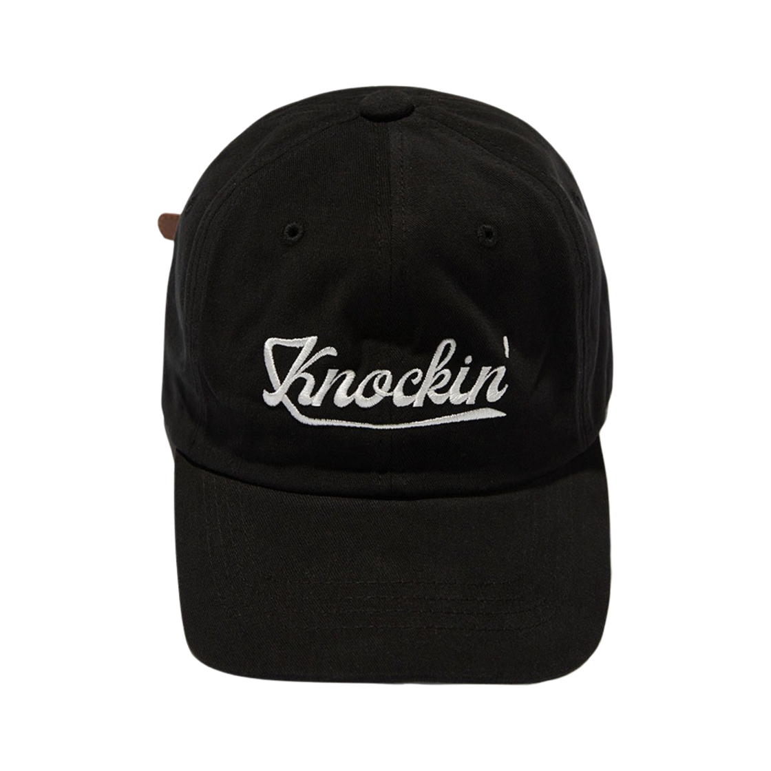 오가프 노킹 로고 볼캡 블랙