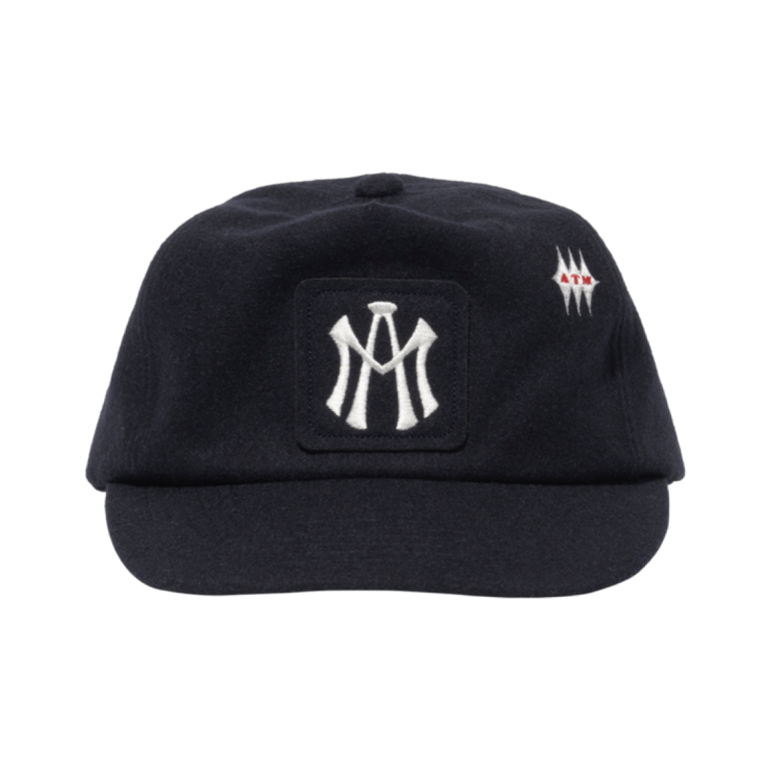 - Aftermath Atm Logo Patch Ball Cap Navy