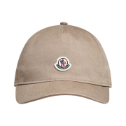 Moncler Logo Baseball Cap Light Brown - 24SS