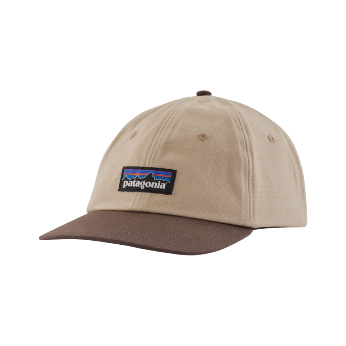 파타고니아 P-6 라벨 트레이드 캡 오어 탄(Patagonia P-6 Label Trad Cap Oar Tan)