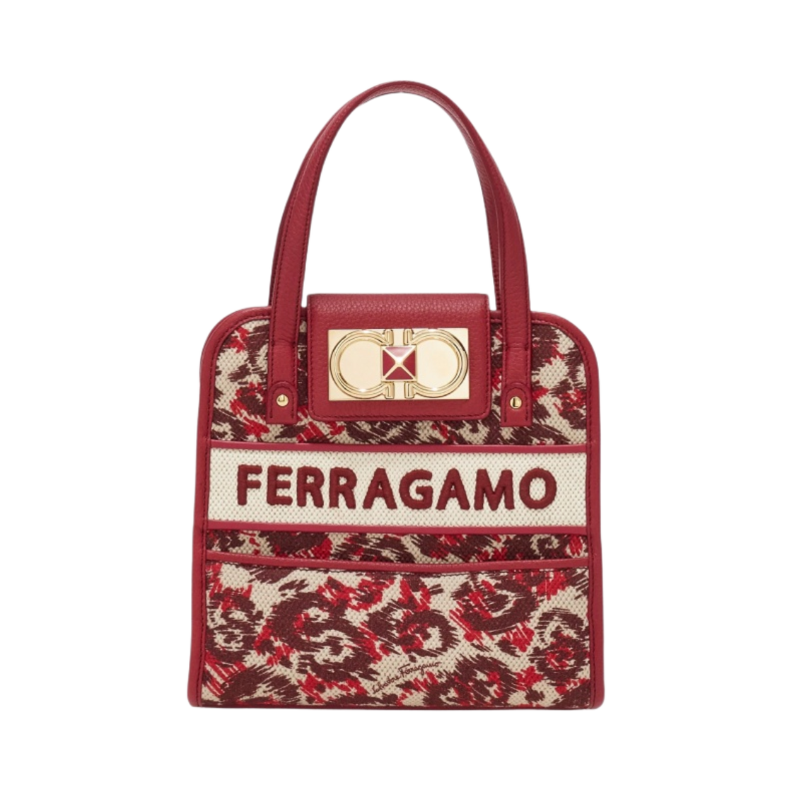 페라가모 아이코닉 미니백 포메그라네이트 사파리(Ferragamo Iconic Mini Bag Pomegranate Safari) - 1