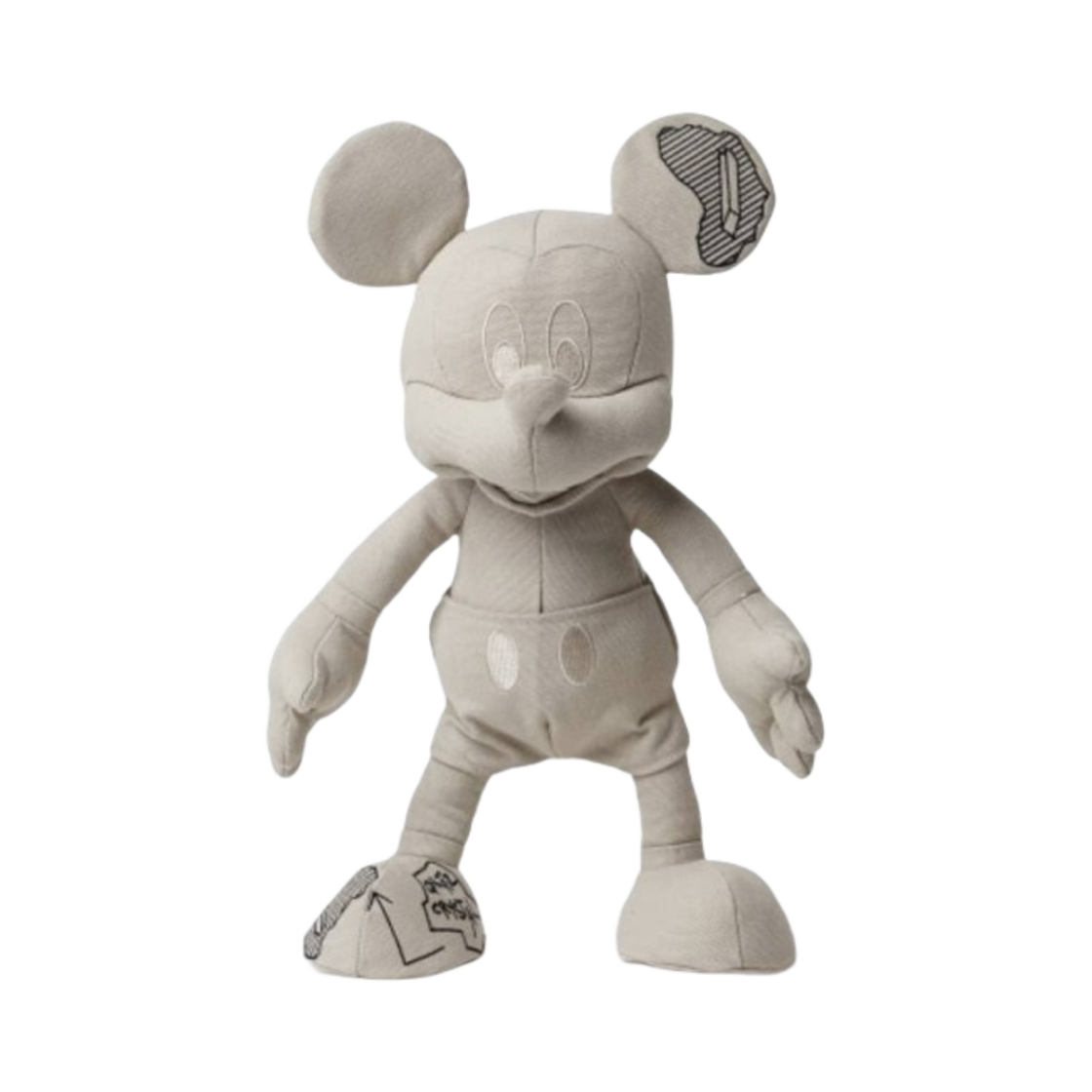 - Daniel Arsham X Disney Small Plush Mickey