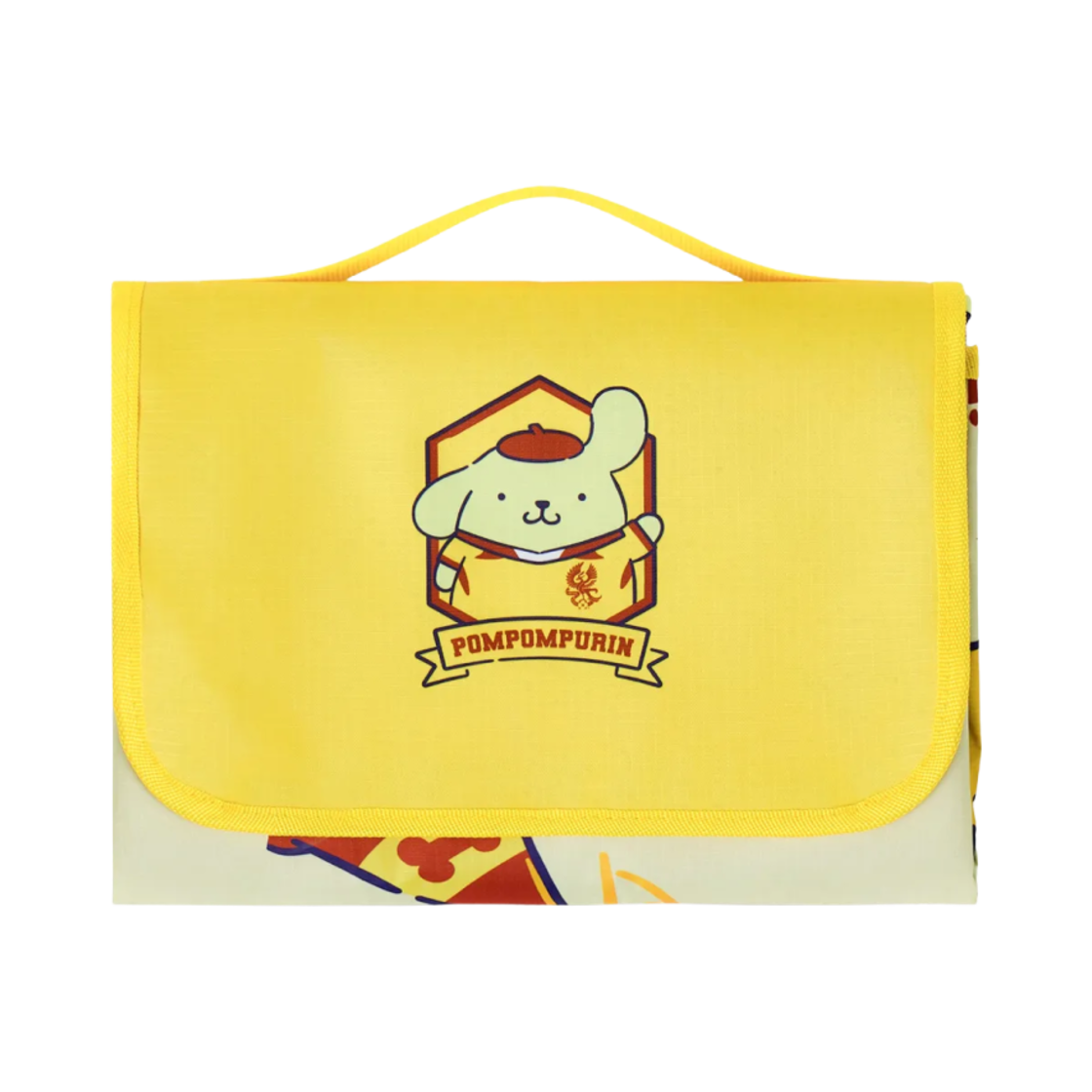 SPMAT25KXSAN003PPR K League x Sanrio Characters Picnic Mat Pompompurin Yellow