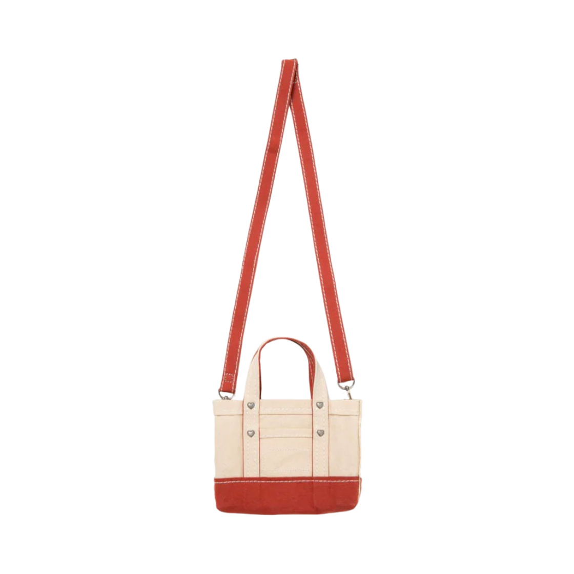 휴먼 메이드 헤비 캔버스 미니 숄더 토트 오렌지(Human Made Heavy Canvas Mini Shoulder Tote Orange) - 2