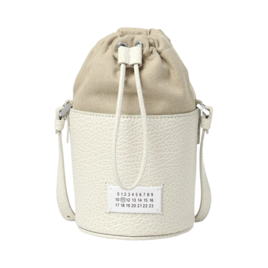 메종 마르지엘라 5AC 미니 버킷백 아이보리(Maison Margiela 5AC Mini Bucket Bag Ivory) - 1