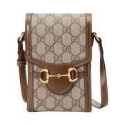 Gucci Horsebit 1955 Mini Bag Beige Ebony
