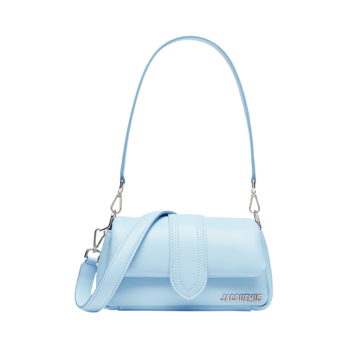 자크뮈스 르 쁘띠 밤비무 미니 퍼프 플랩 백 라이트 블루(Jacquemus Le Petit Bambimou Mini Puffed Flap Bag Light Blue) - 1