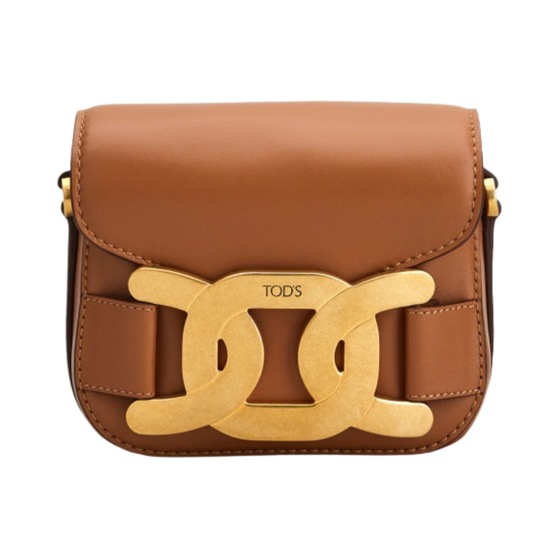 토즈 레더 크로스바디 백 미니 브라운(Tod's Leather Crossbody Bag Mini Brown) - 1