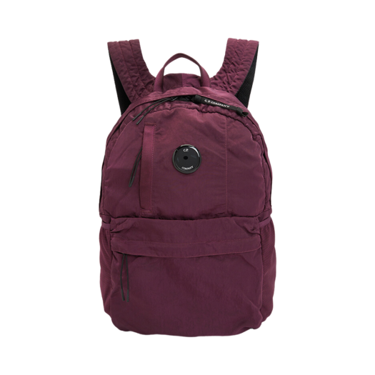 C.P. Company Nylon B Lens Backpack Reddish Purple - 24FW
