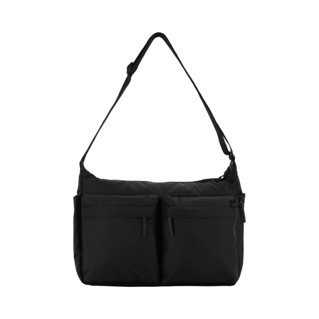 유니클로 멀티 포켓 숄더백 블랙(Uniqlo Multi Pocket Shoulder Bag Black)