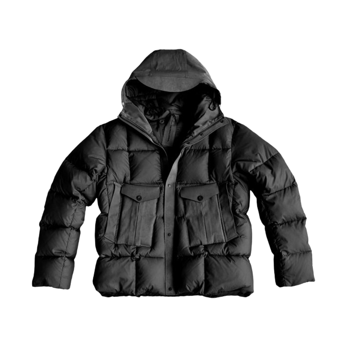 텐씨 템페스트 콤보 다운 자켓 블랙(Ten C Tempest Combo Down Jacket Black)