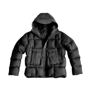 Ten C Tempest Combo Down Jacket Black
