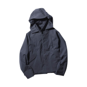 Goldwin 0 Double Cross Hooded Coach Jacket Gray