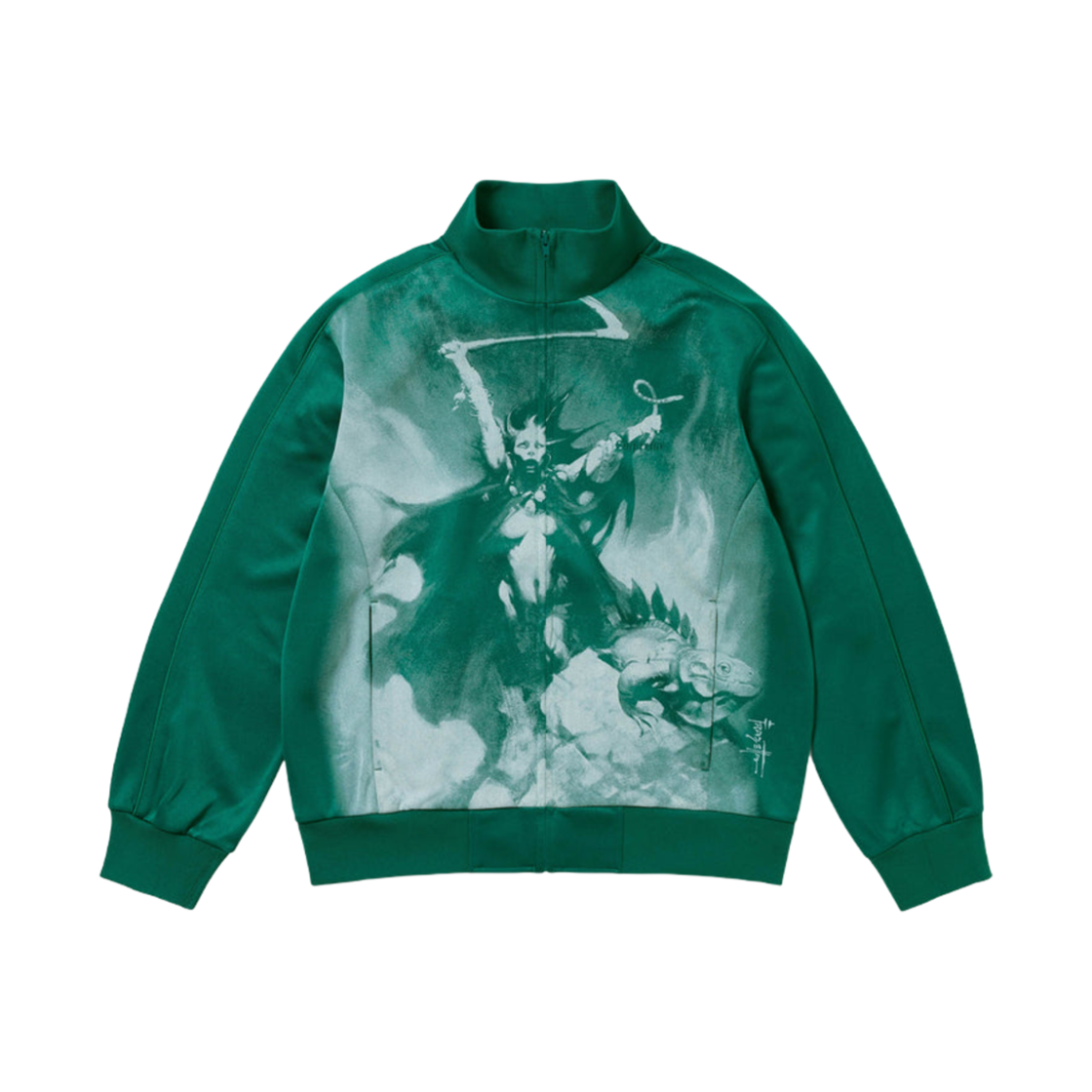 슈프림 프라제타 트랙 자켓 다크 그린 - 24FW(Supreme Frazetta Track Jacket Dark Green - 24FW) - 1