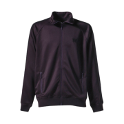 Needles Track Jacket Poly Smooth Dark Purple