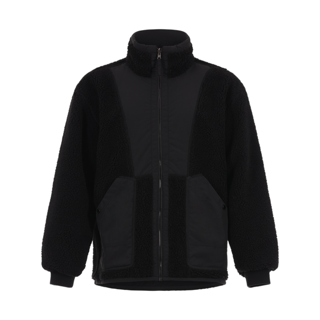 23Q4ODUJK12BK OFFGRID Reversible Fleece Mix Jacket Black