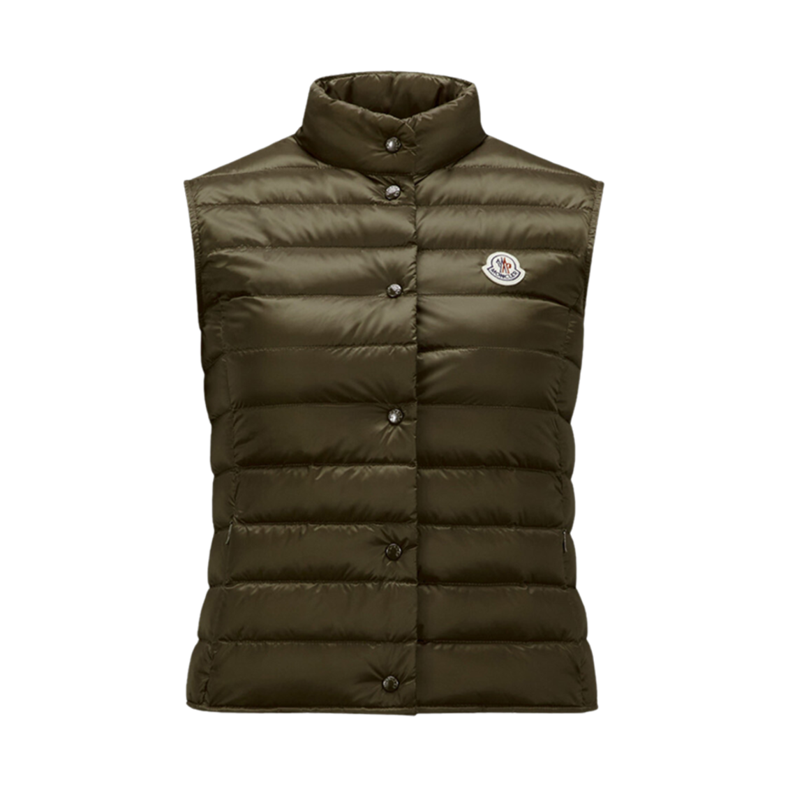 (W) 몽클레르 리안 질레 올리브 그린 - 23FW((W) Moncler Liane Gilet Olive Green - 23FW) - 1