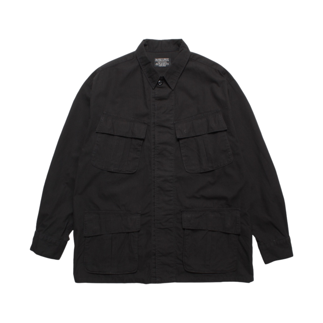 3396 Wacko Maria Fatigue Jacket Black