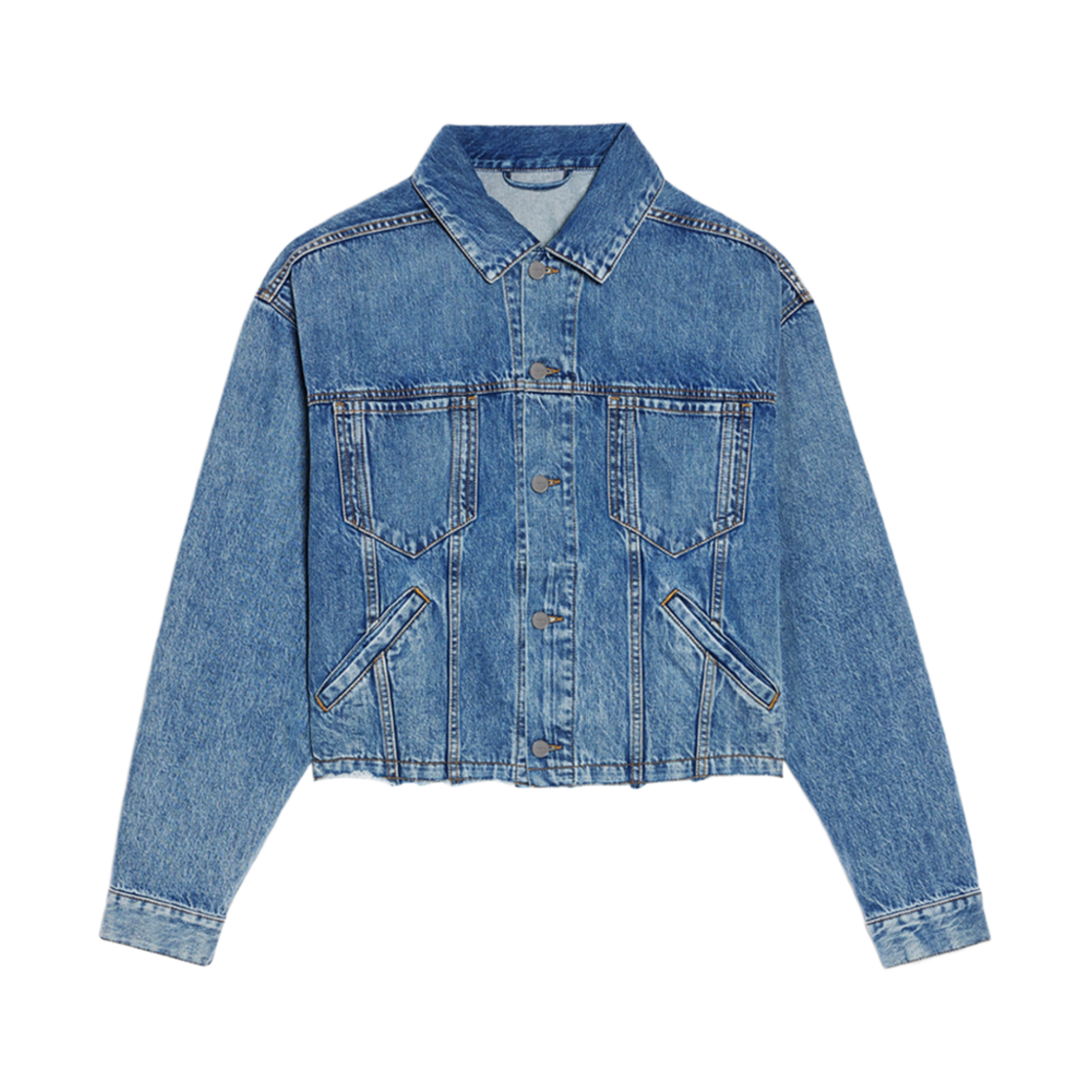 자크뮈스 라 베스트 드 니메스 크리올로 박시 데님 자켓 라이트 블루 타박(Jacquemus La Veste De Nimes Criollo Boxy Denim Jacket Light Blue Tabac)