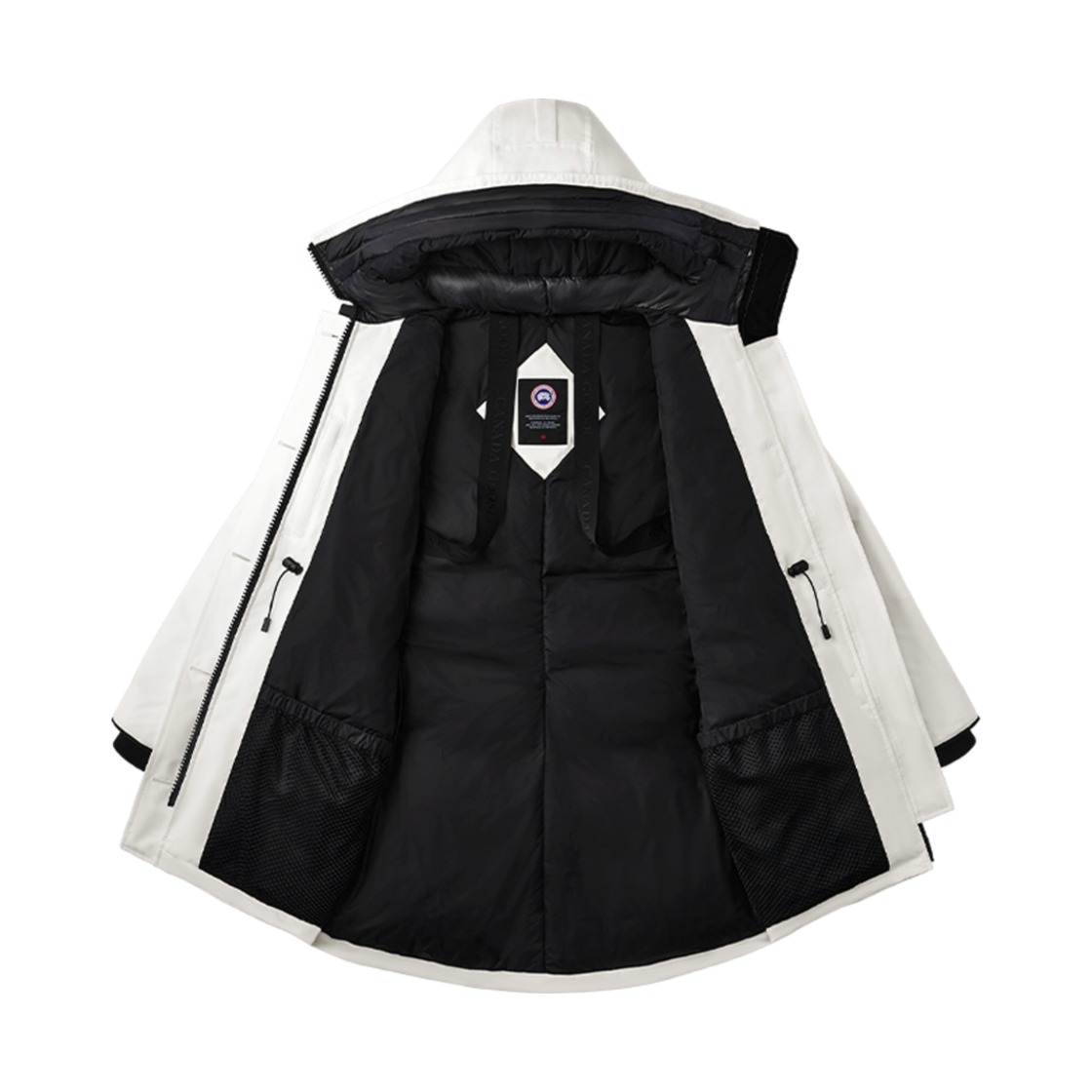 (W) 캐나다 구스 로스클레어 파카 블랙 라벨 노스 스타 화이트((W) Canada Goose Rossclair Parka Black Label North Star White) - 2