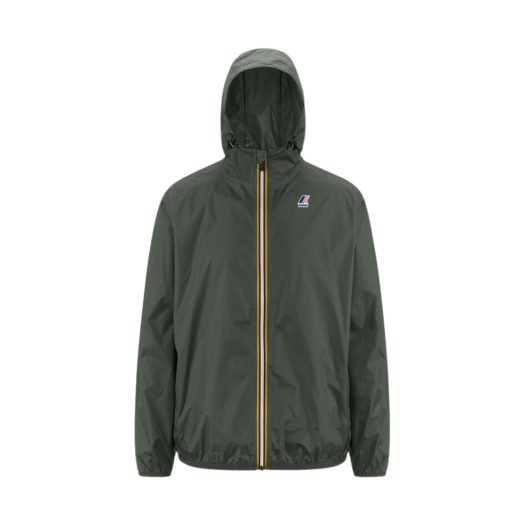 Y246EUJ901 K-WAY Le Vrai Claude Jacket Dark Khaki