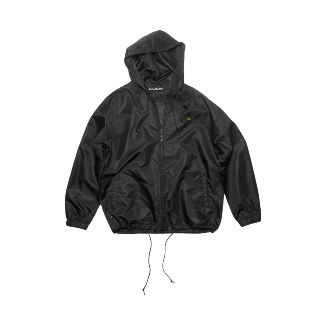 아크네 스튜디오 후드 나일론 자켓 블랙(Acne Studios Hooded Nylon Jacket Black) - 1