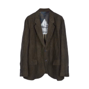 Ziggy Chen Classic Single Breasted Blazer Brown