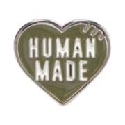 Human Made Heart Pin Olive Drab
