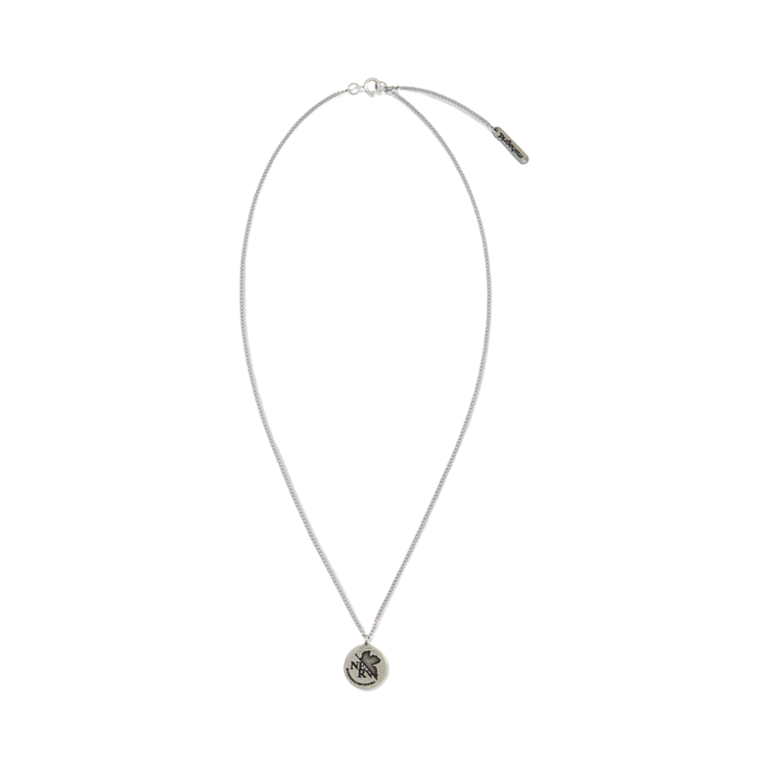 마하그리드 x 에반게리온 네르프 코인 네클리스 실버(Mahagrid x Evangelion Nerv Coin Necklace Silver)