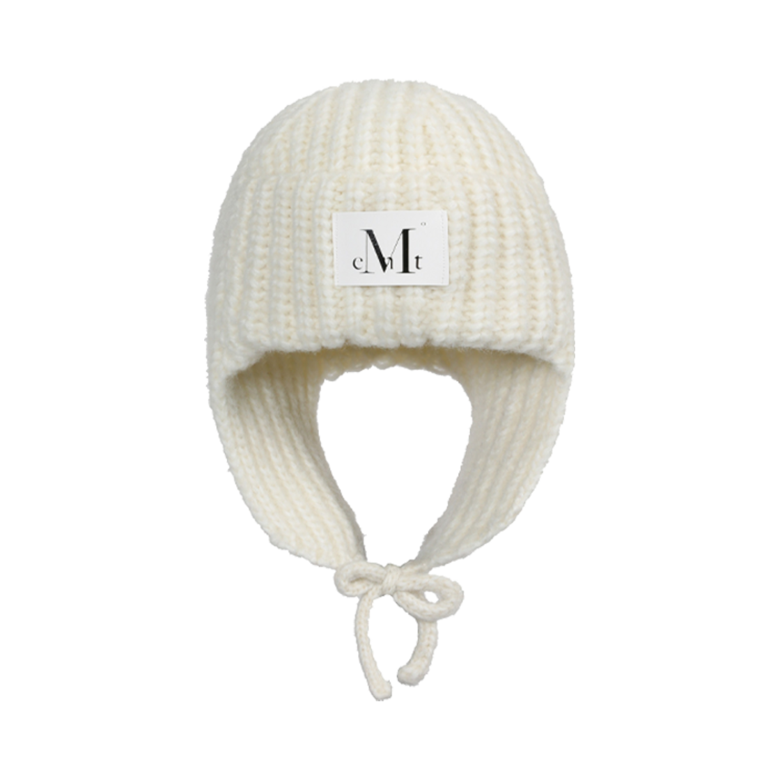 무센트 마농 니트 트루퍼 햇 아이보리