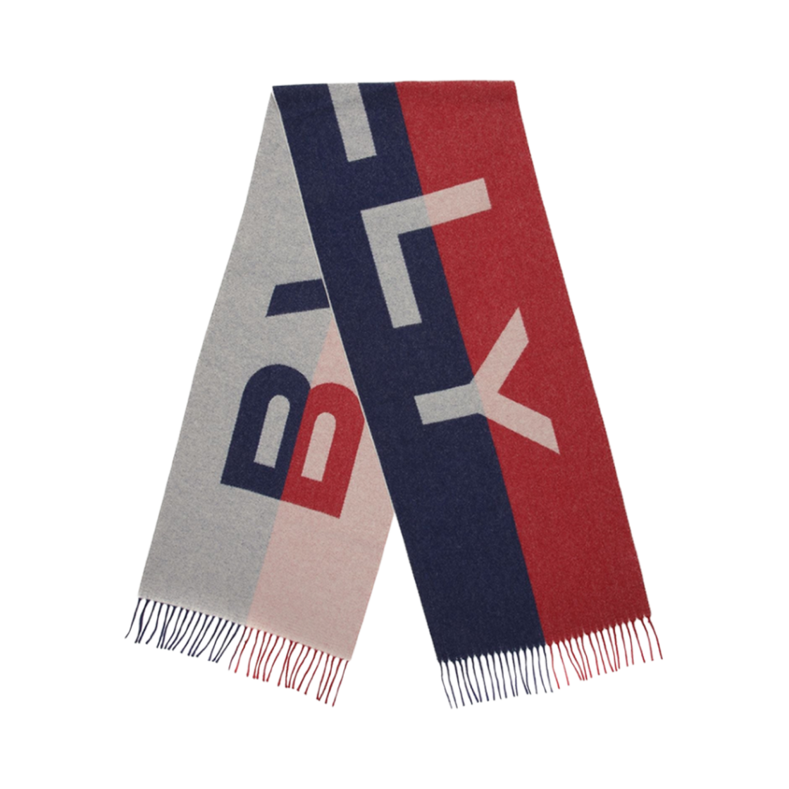 발리 로고 스카프 레드(Bally Logo Scarf Red)