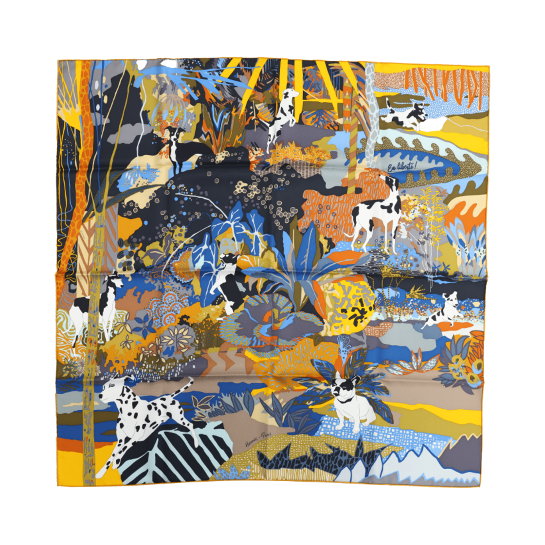 에르메스 H003911S 오베르진 까레 90