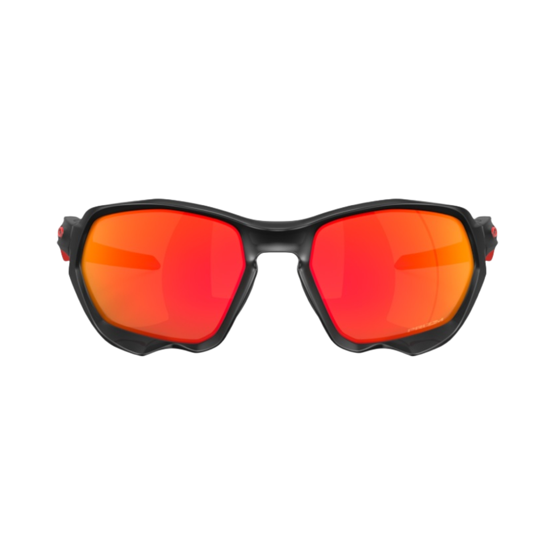 오클리 플라즈마 매트 블랙 잉크 프레임 프리즘 루비 렌즈 하이 브릿지 핏(Oakley Plazma Matt Black Ink Frame Prizm Ruby Lenses High Bridge Fit) - 1