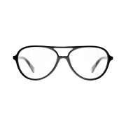 Chanel Pilot Eyeglasses Acetate & Black
