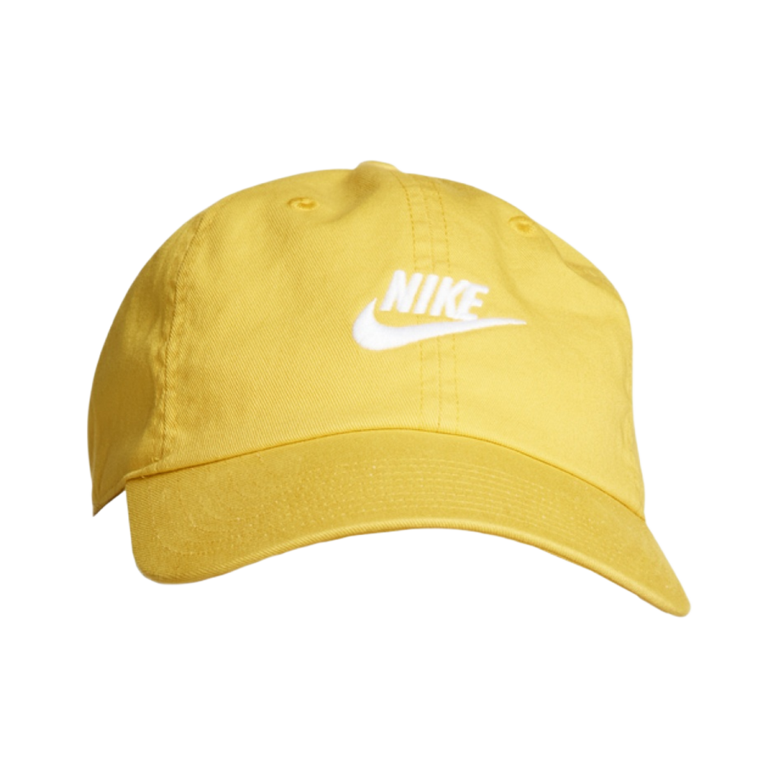 나이키 클럽 언스트럭처 퓨추라 워시드 캡 옐로우(Nike Club Unstructured Futura Washed Cap Yellow)