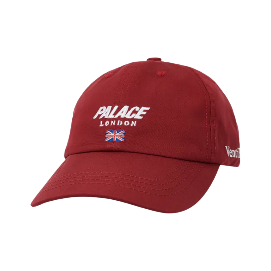 팔라스 런던 벤틸 6-패널 캡 버건디 - 22FW(Palace London Ventile 6-Panel Burgundy - 22FW) - 1