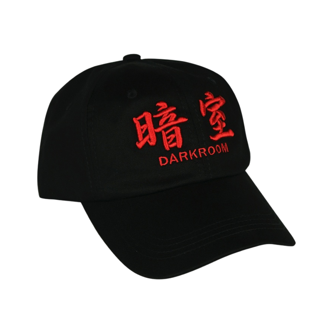 다크룸 스튜디오 레드 로고 캡