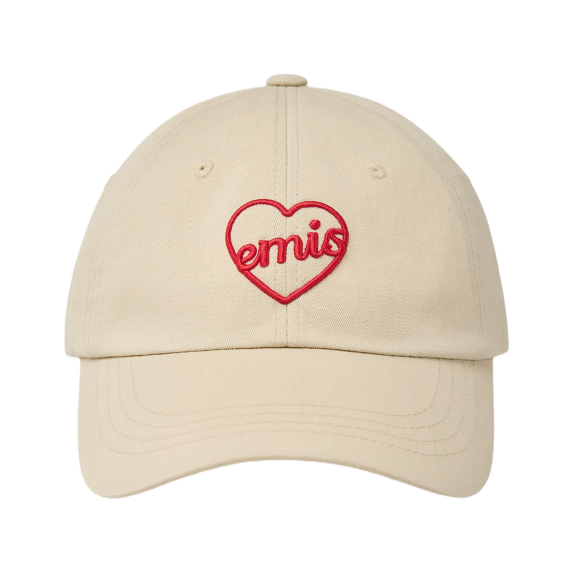 이미스 하트 볼캡 라이트 베이지(Emis Heart Ball Cap Light Beige) - 1
