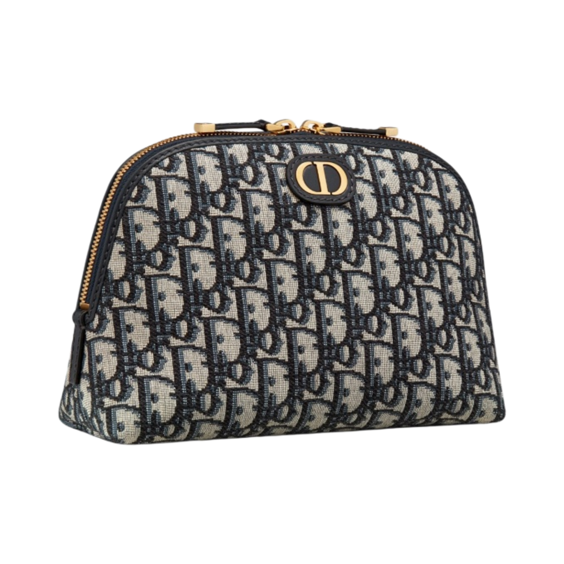 디올 30 몽테인 뷰티 파우치 블루 디올 오블리크 자카드(Dior 30 Montaigne Beauty Pouch Blue Dior Oblique Jacquard) - 2