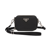 Prada Saffiano Leather Mini Pouch Black