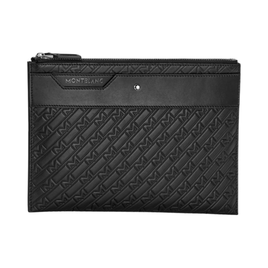 MB128622 Montblanc M-Gram 4810 Medium Pouch Black - 대표 이미지 #1