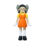 Kaws x Squid Game Young-Hee Vinyl Figure Coloured