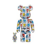 Bearbrick Keith Haring #9 100% & 400% Set